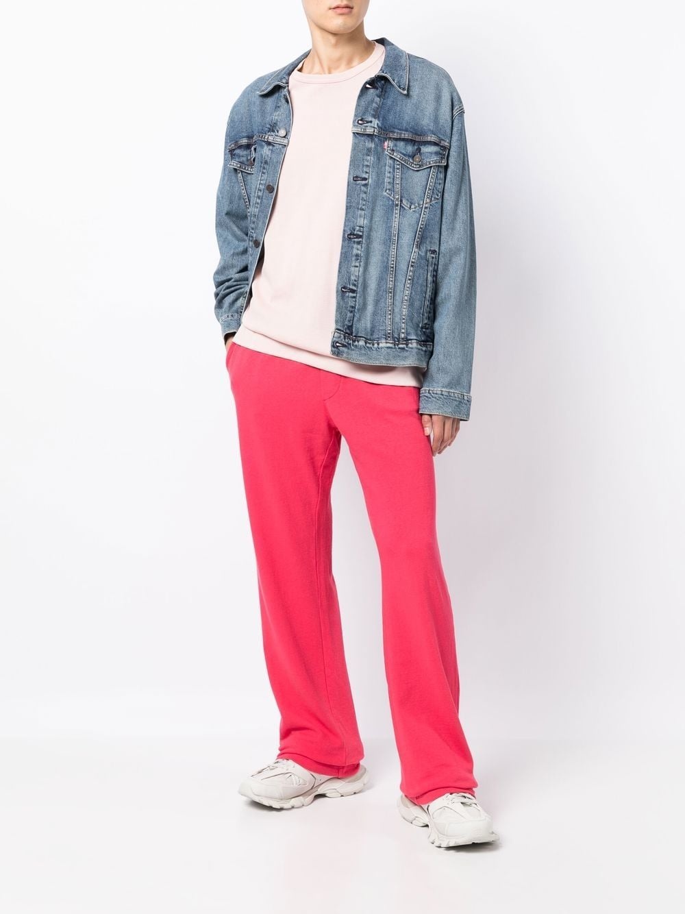 straight-leg logo trousers - 2