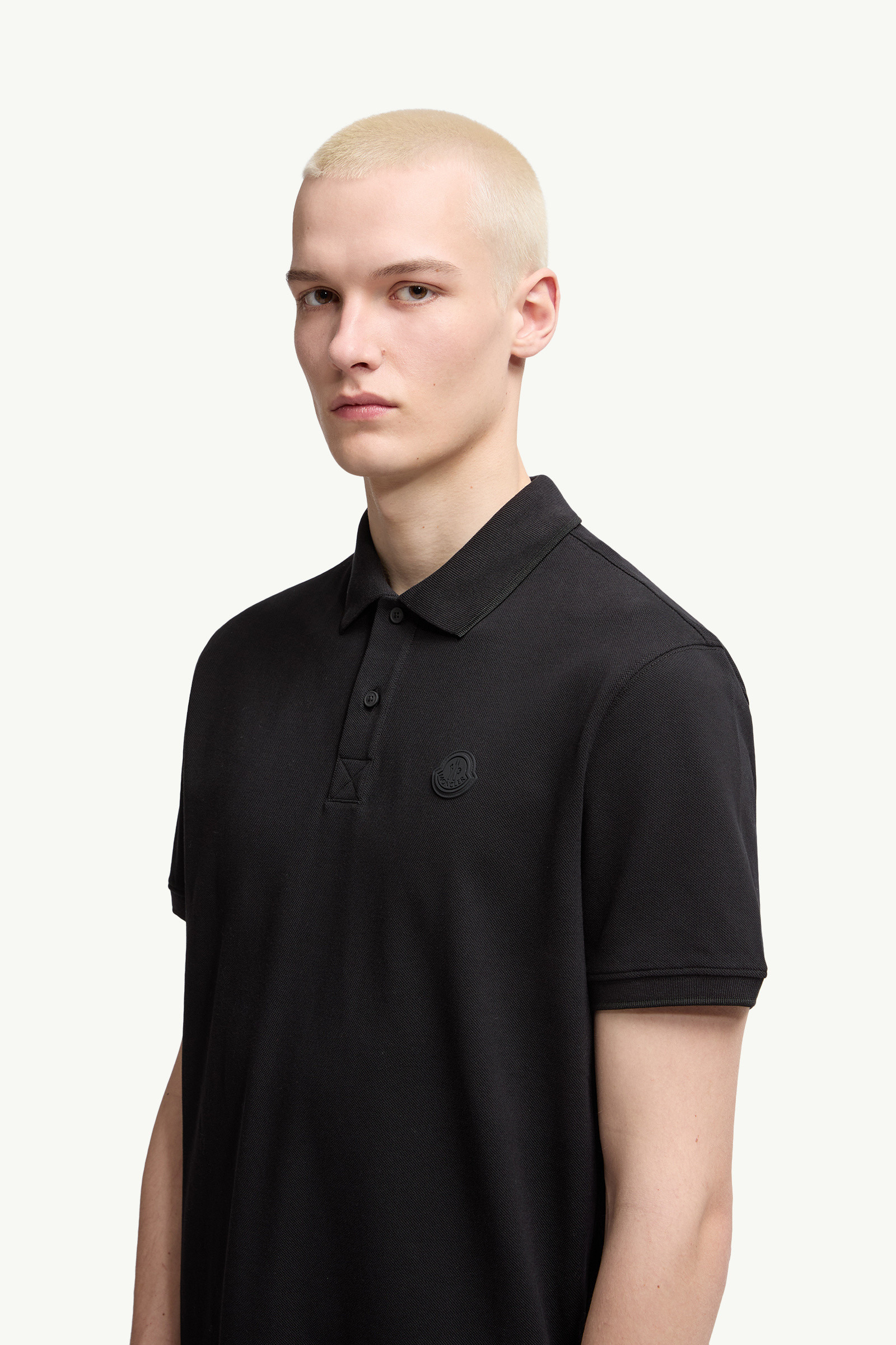 Logo Cotton Piquet Polo Shirt - 4
