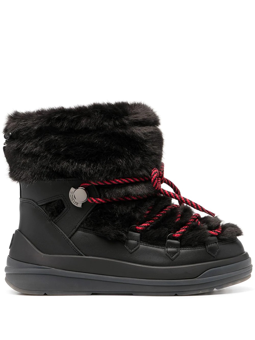 faux-fur snow boots - 1