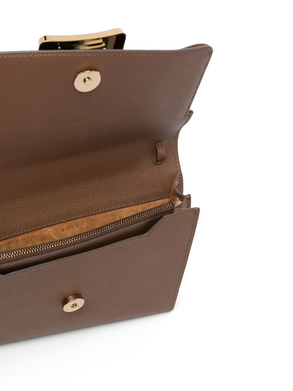Boyy - Boyy Buckle Travel Case Epsom Leather Handbag - 2