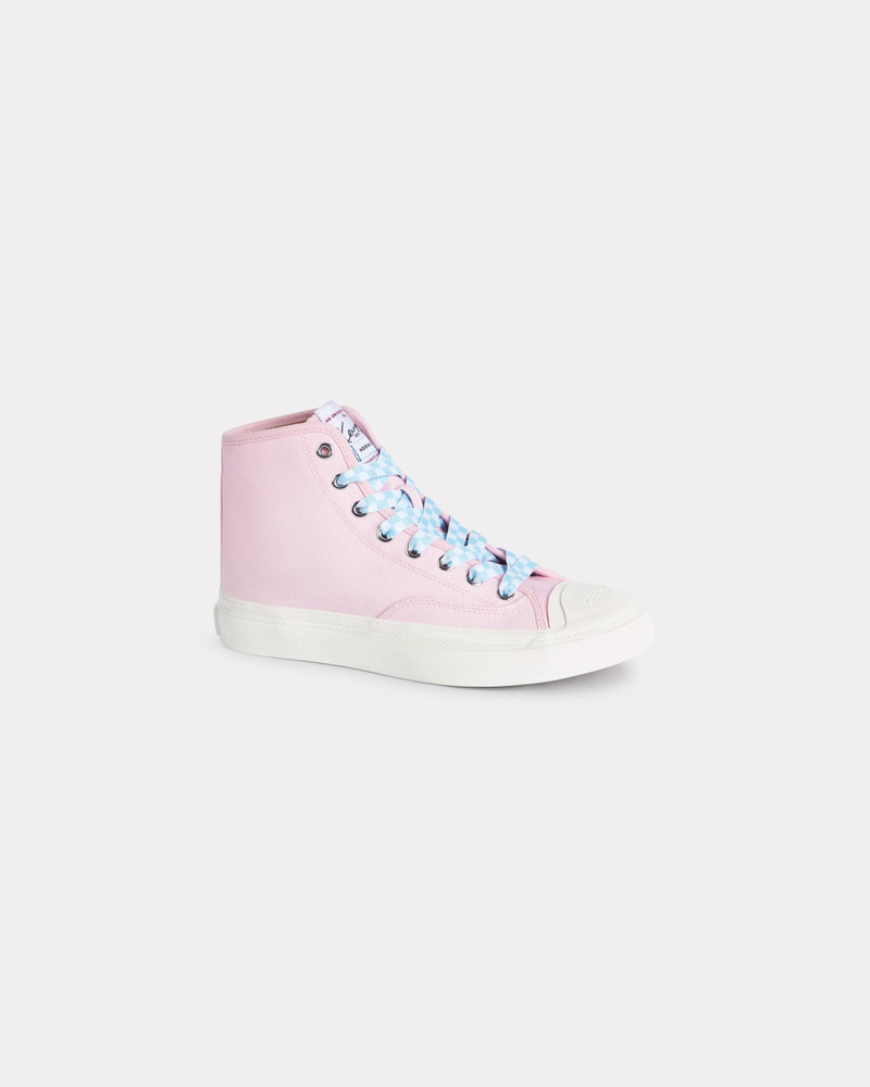 'KENZO Hoshi' high top sneakers in cotton canvas 6