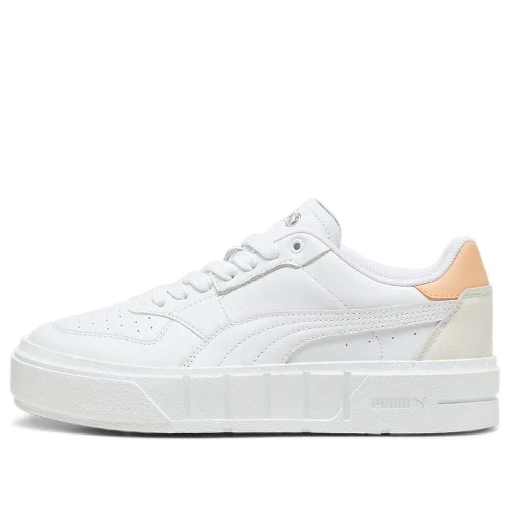 (WMNS) PUMA Cali Court Leather 'White Peach Fizz' 393802-12 - 1