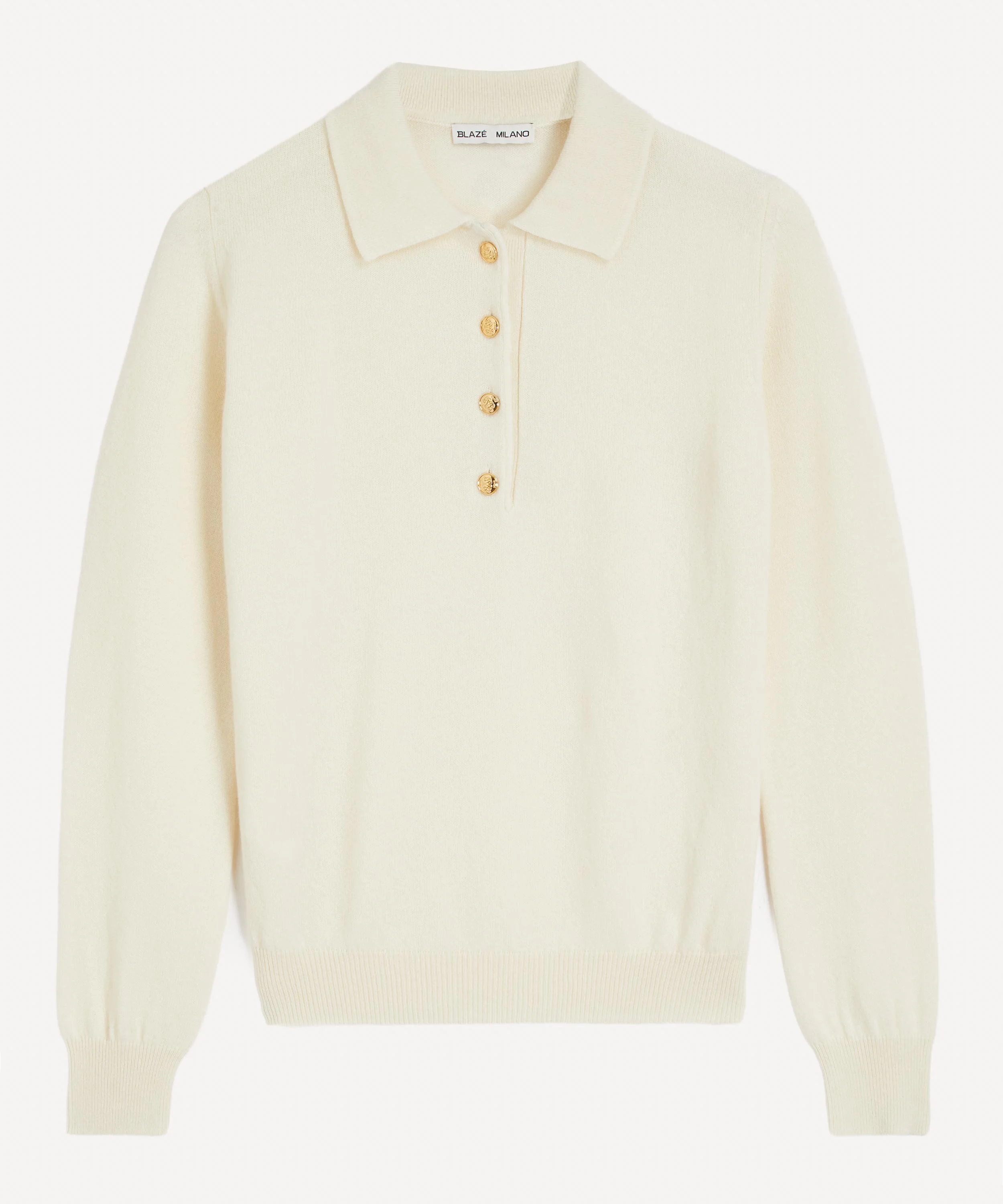 Highland Wool-Cashmere Polo - 1