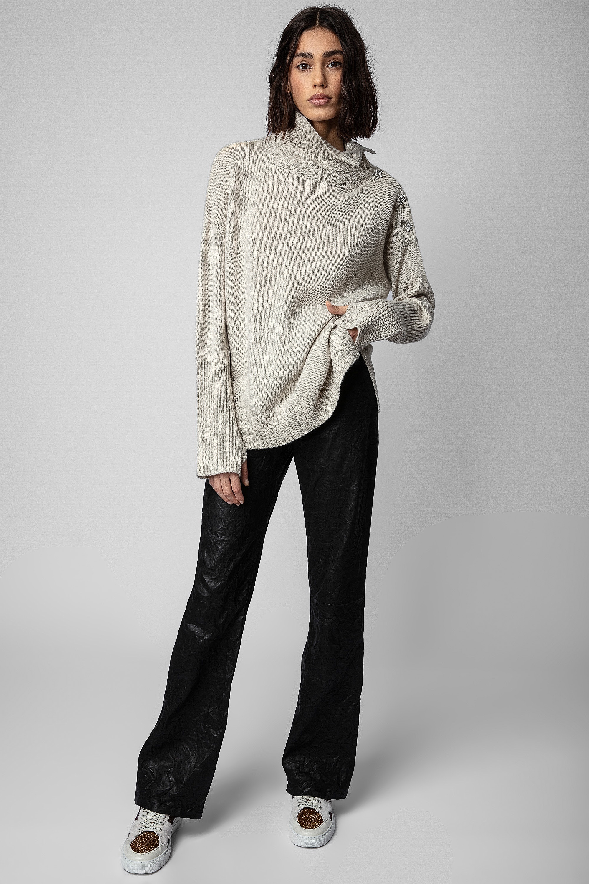 Alma Jeweled Sweater - 4