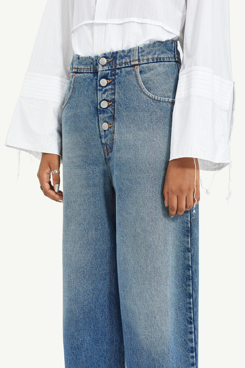 Light Blue Denim Trousers 4