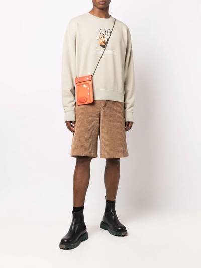 Off-White Caravaggio Hand logo sweatshirt outlook