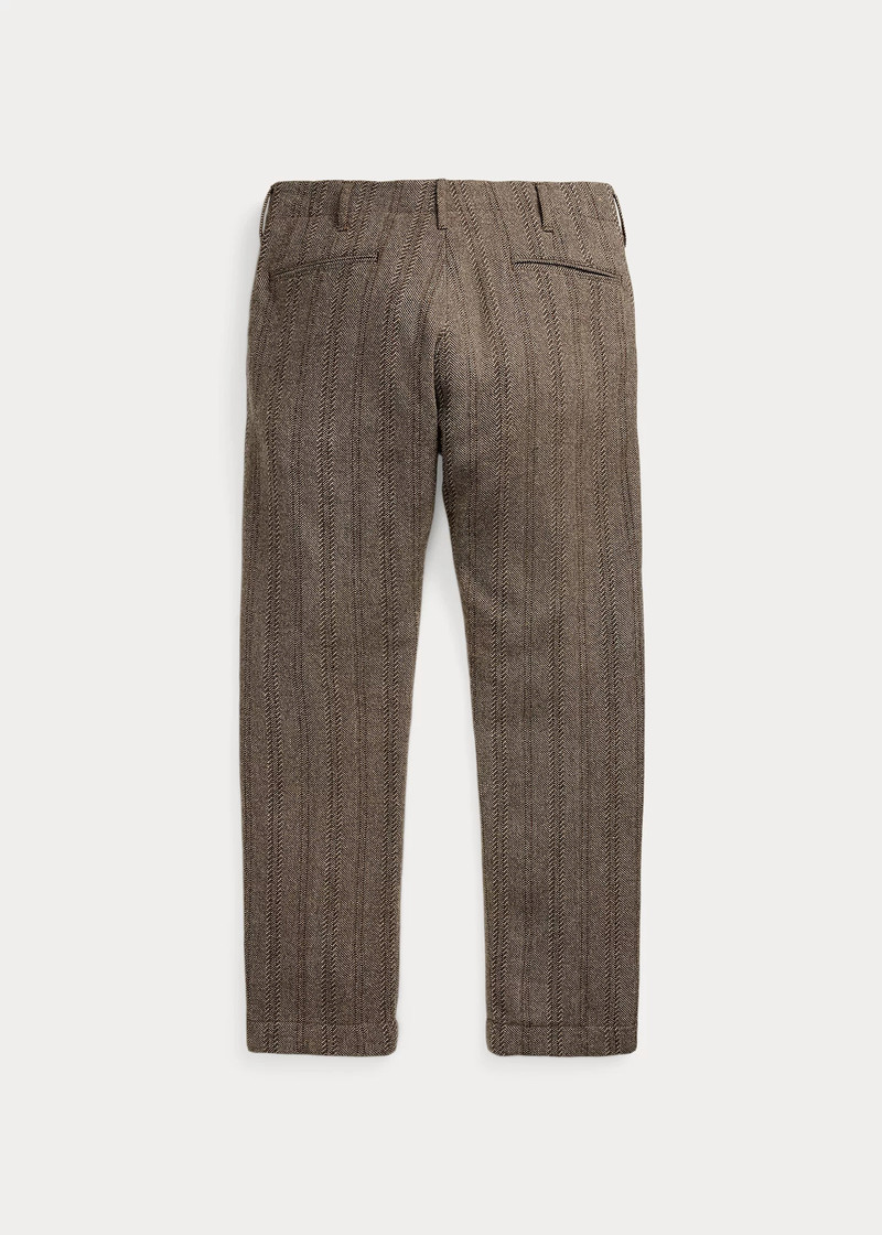 Wool-Cotton Herringbone Officer’s Pant 6