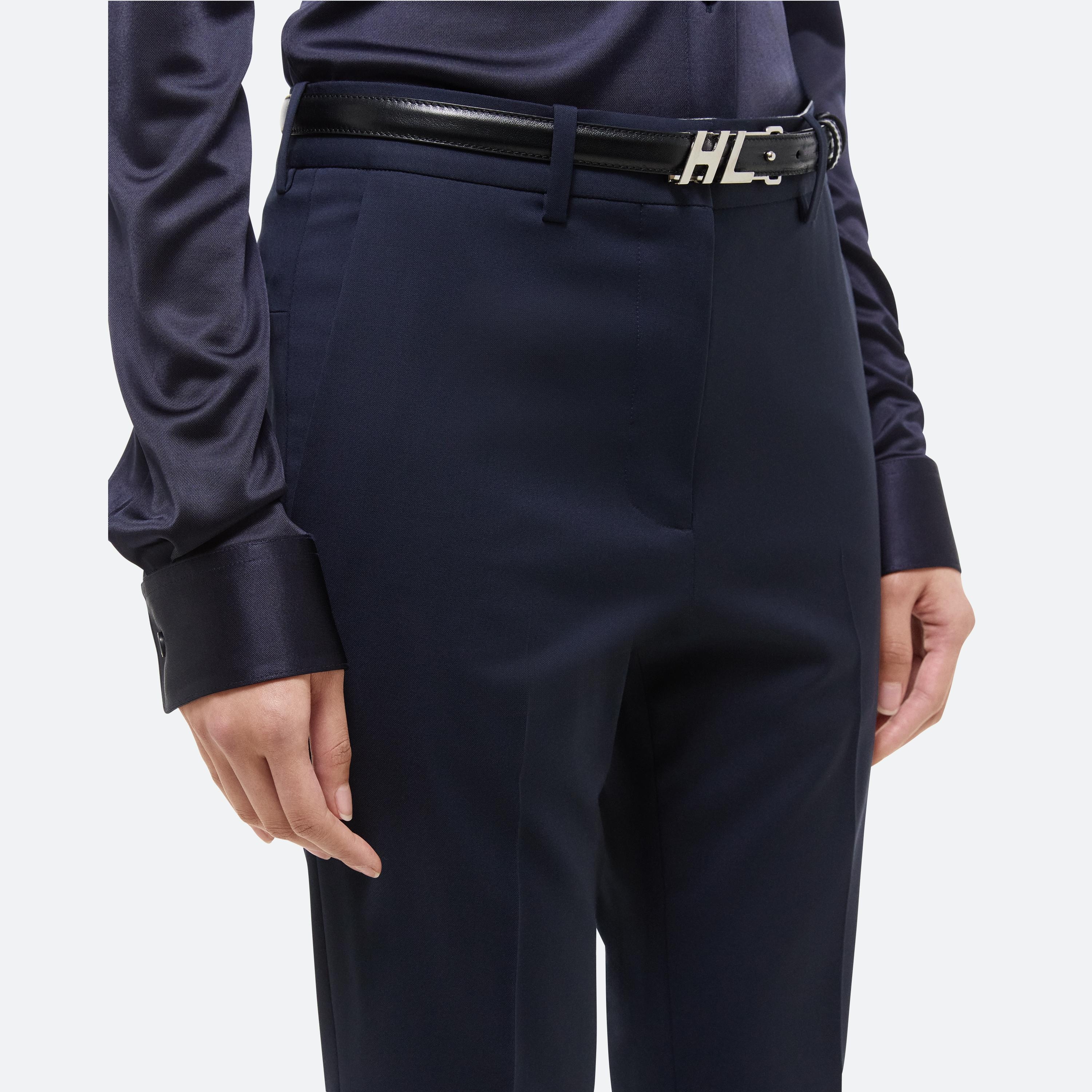 SLIM VIRGIN WOOL TROUSER - 6
