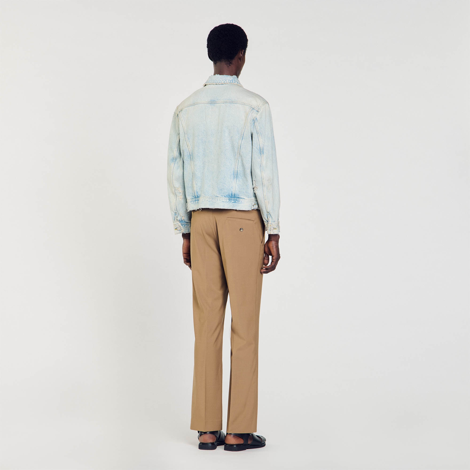 FADED DENIM JACKET - 6