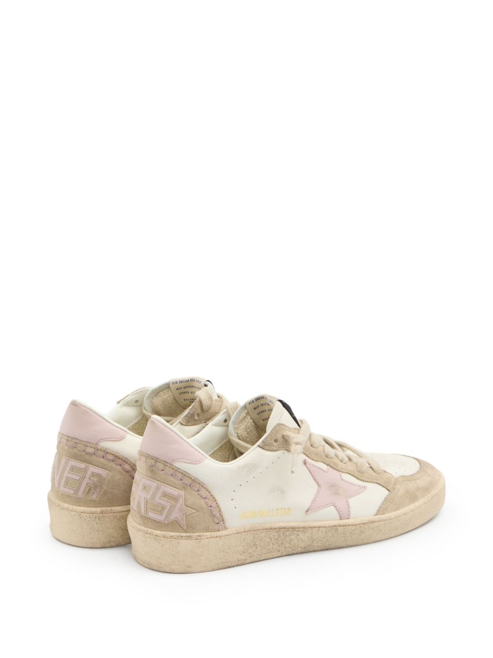 Ball Star suede-insert sneakers - 4
