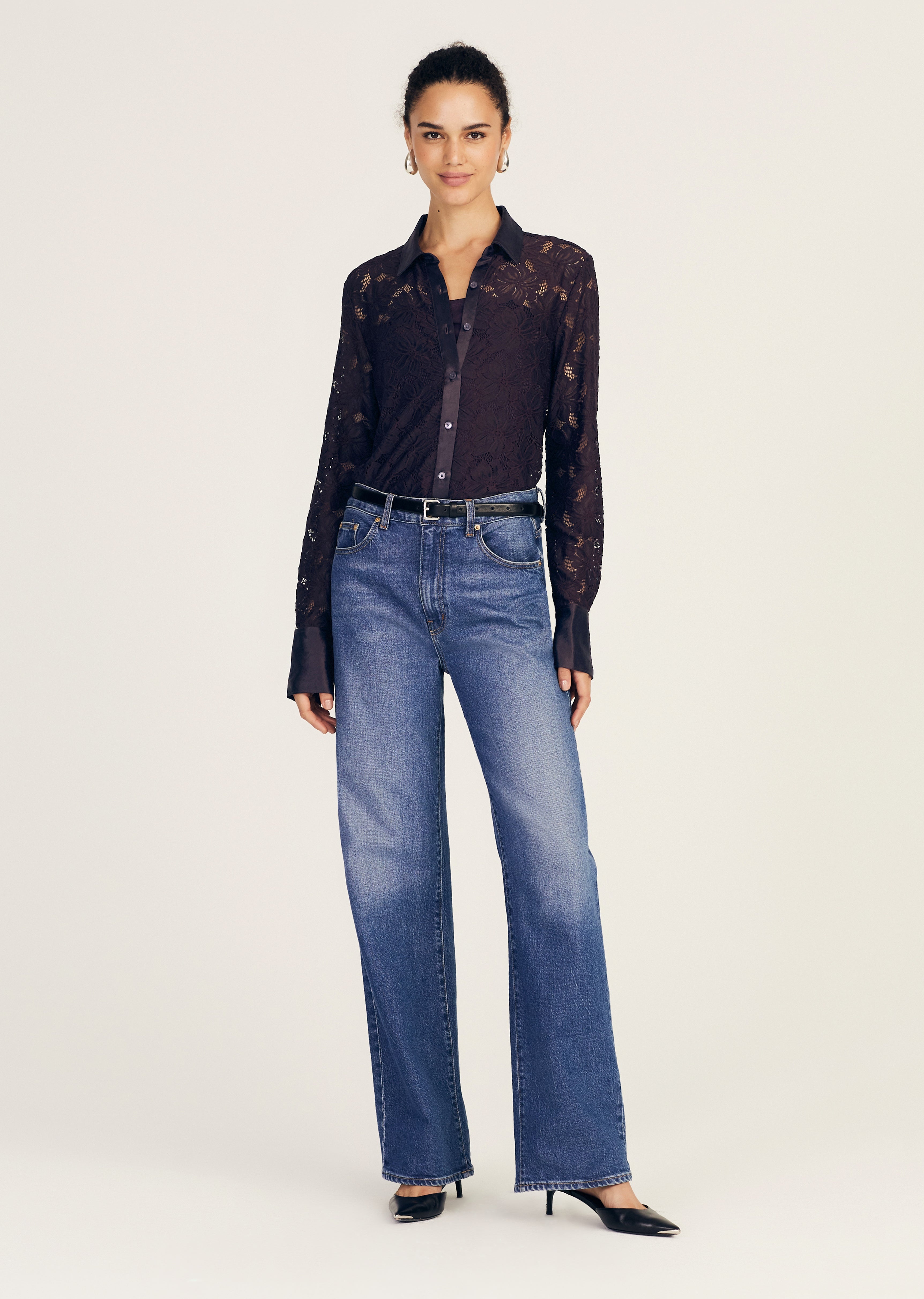 RAISSA BUTTON DOWN TOP - 3