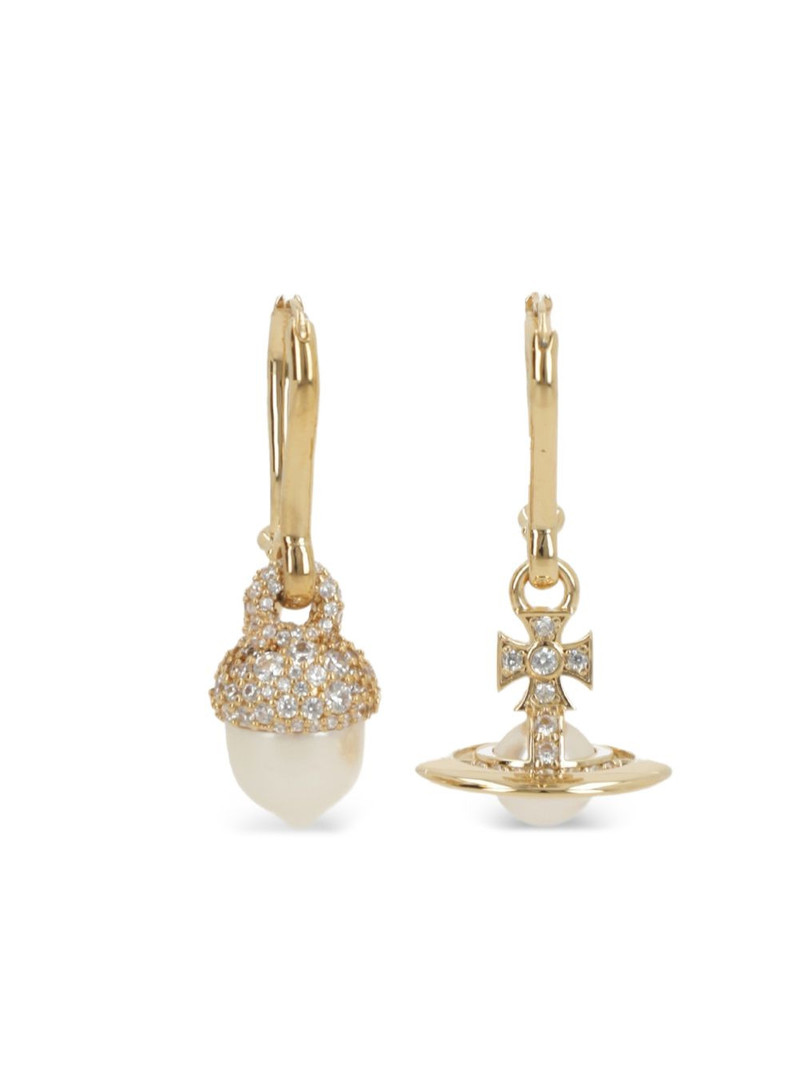 Vivienne Westwood Lucille Orb drop earrings outlook