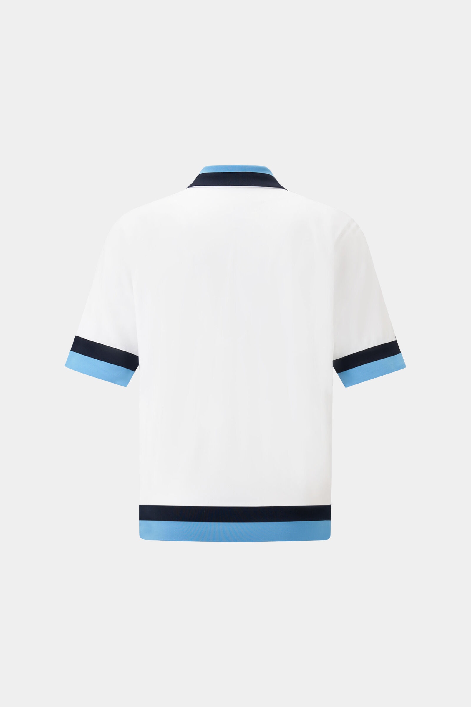 Andrina Functional polo shirt in Off-white/Blue - 6
