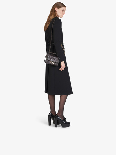 Givenchy Mini Eden bag in crocodile-effect leather outlook