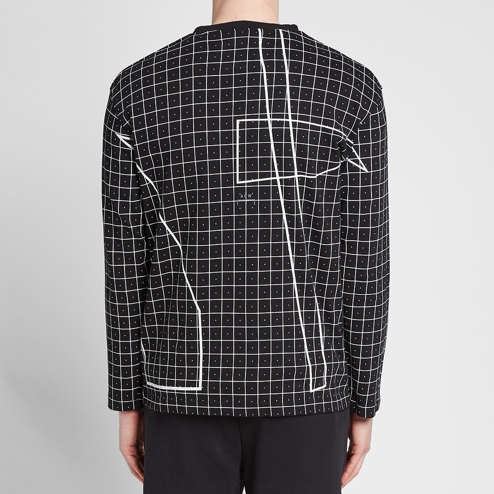 A-COLD-WALL* Long Sleeve Grid Tee - 5