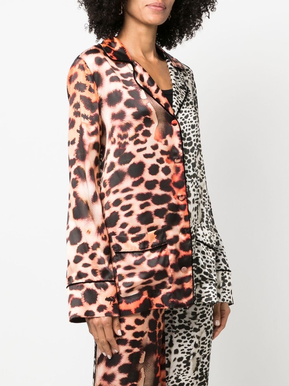 animal-print silk-blend shirt jacket - 3