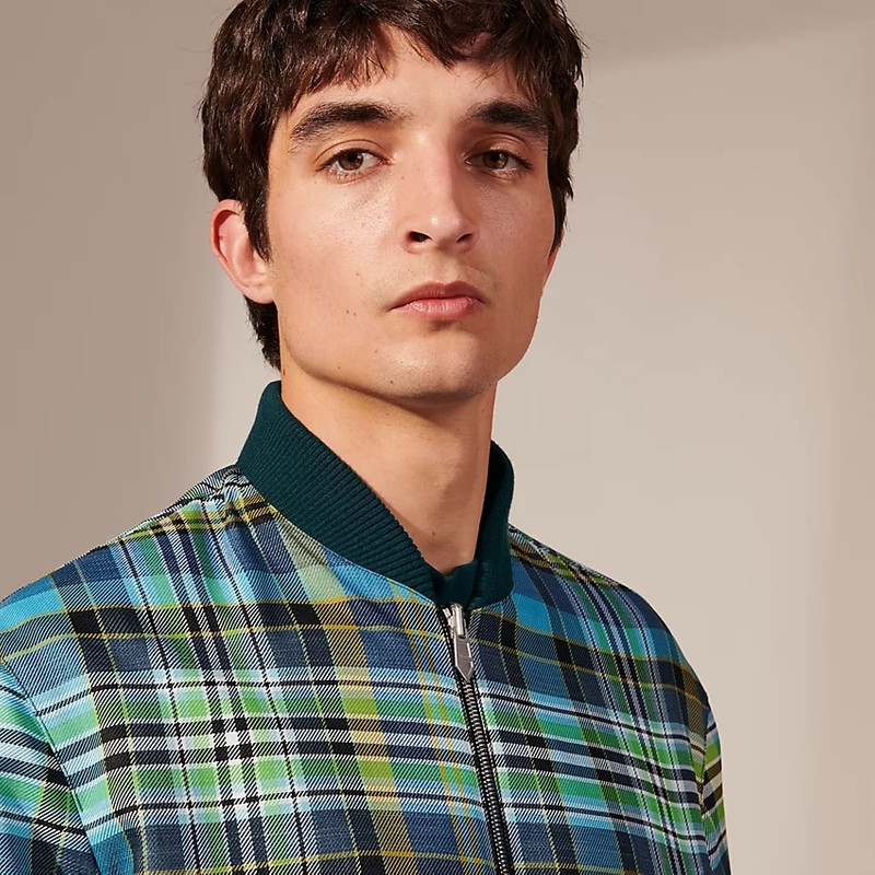 Reversible rib trim jacket 4