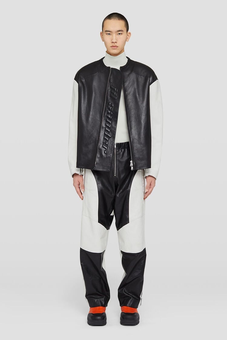 【関税&送料込】Jil Sander Tailored Jacket Jil Sander Leather Biker Jacket | REVERSIBLE