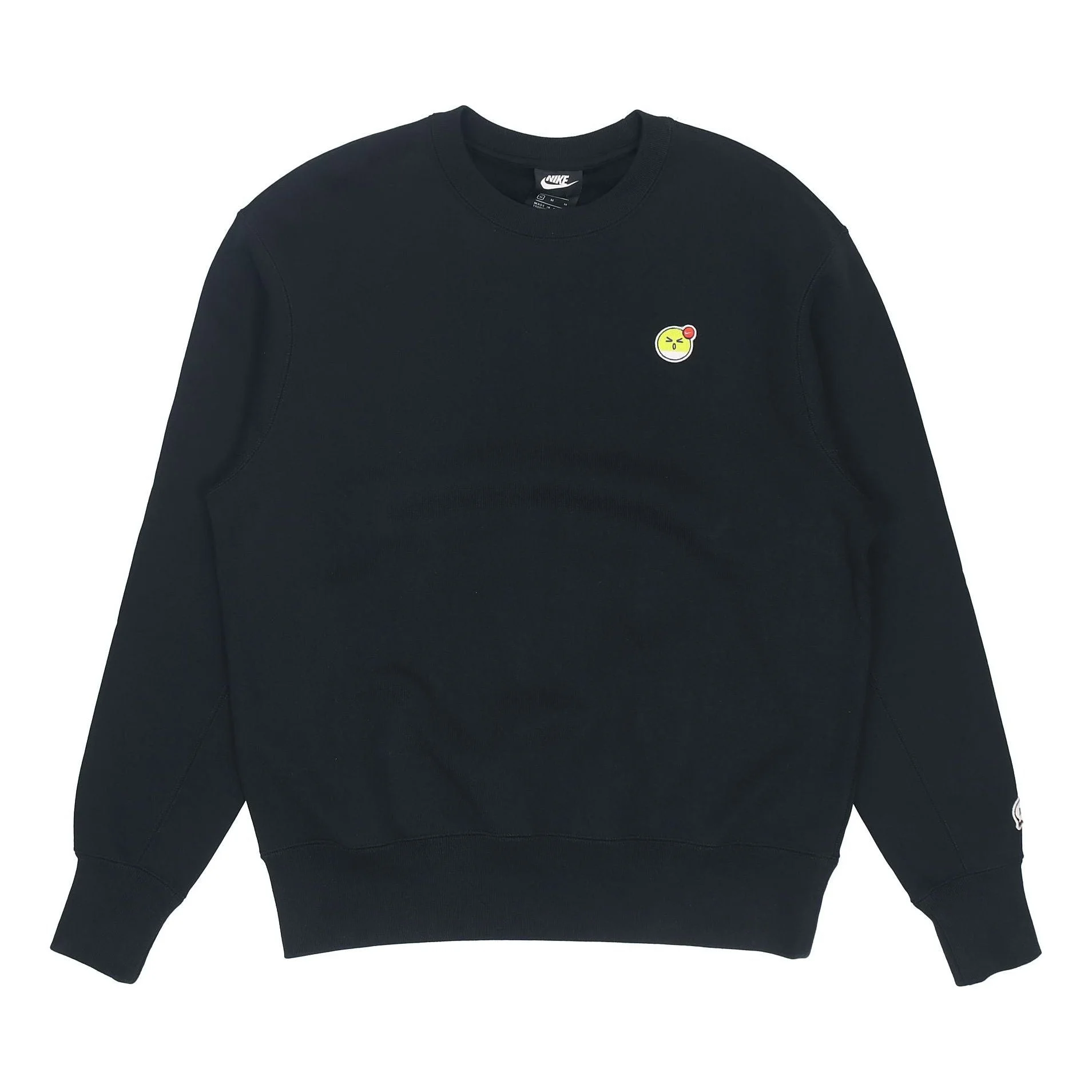 Nike Airmoji Series Sportswear logo Casual Pullover Sports Round Neck Black CZ2362-010 - 1