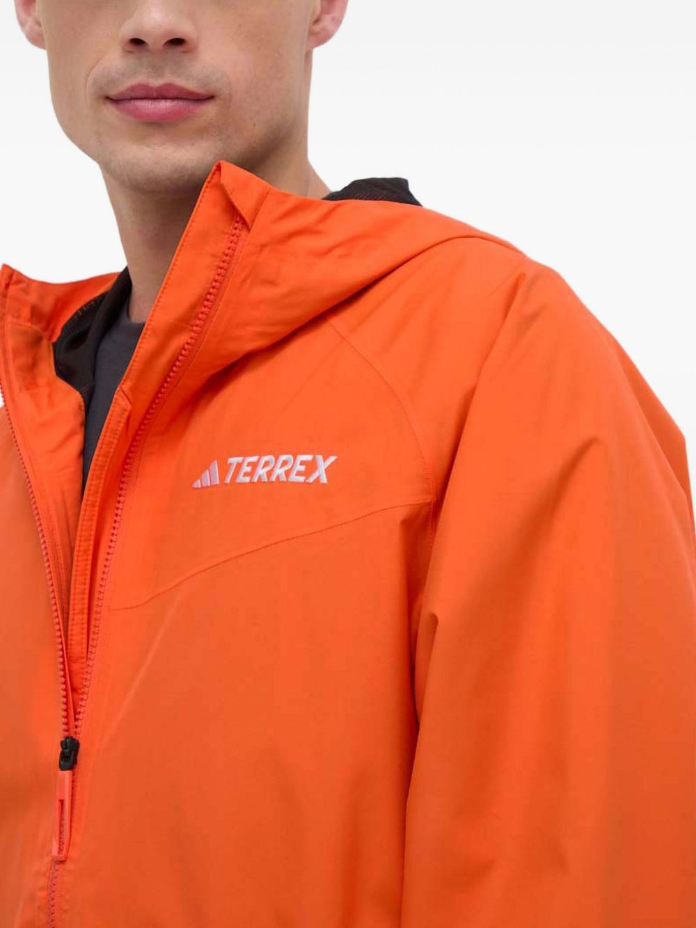 hooded zip-front jacket - 4