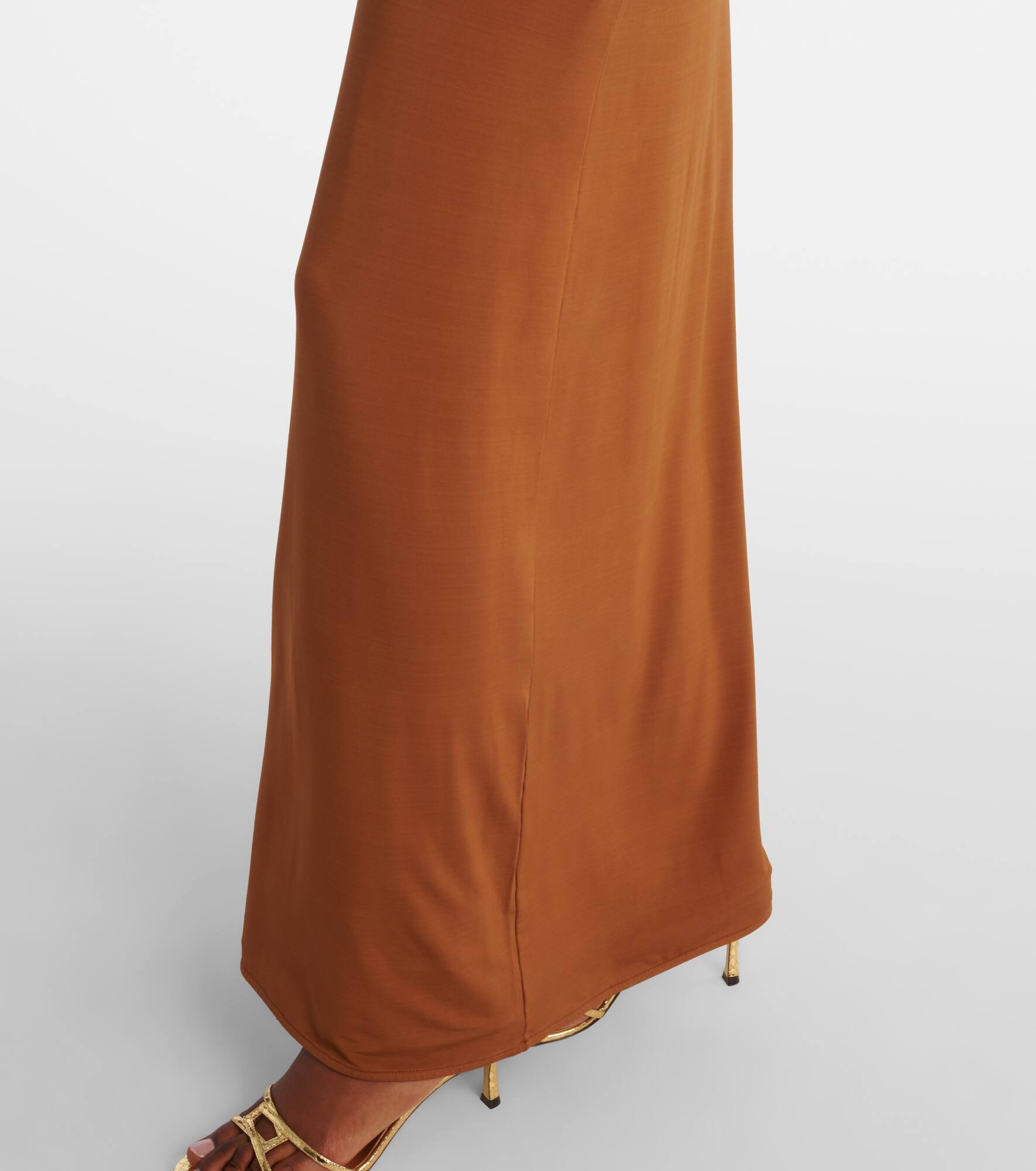 Jersey maxi dress - 5