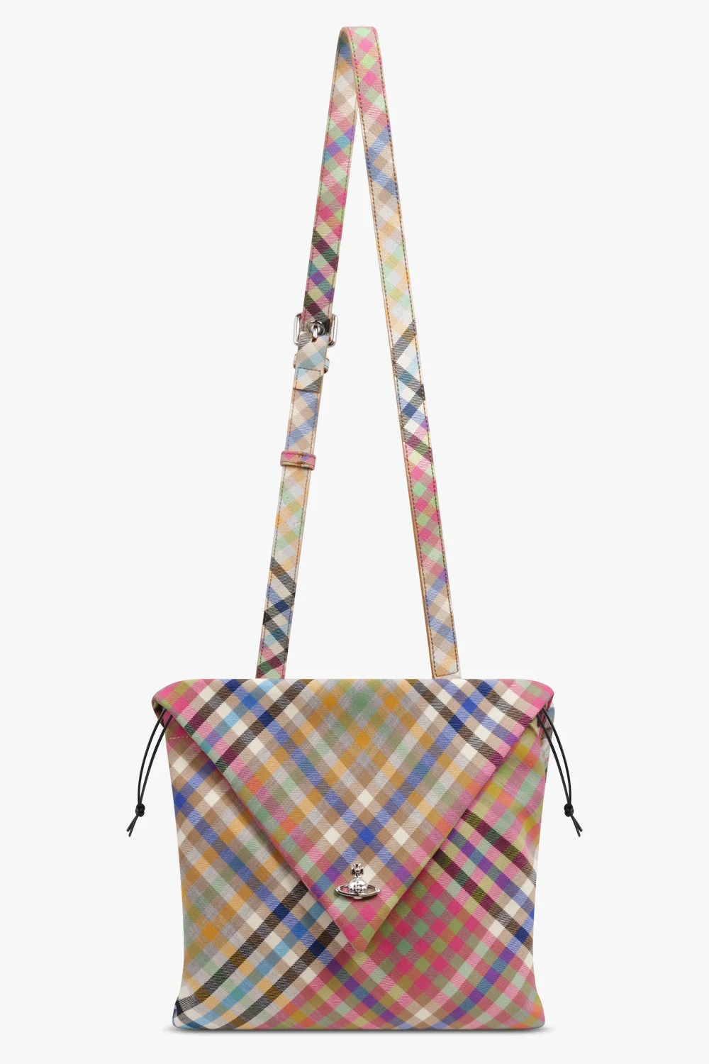 HEATHER CHECK HARLEQUIN EVENING BAG | MULTI - 1