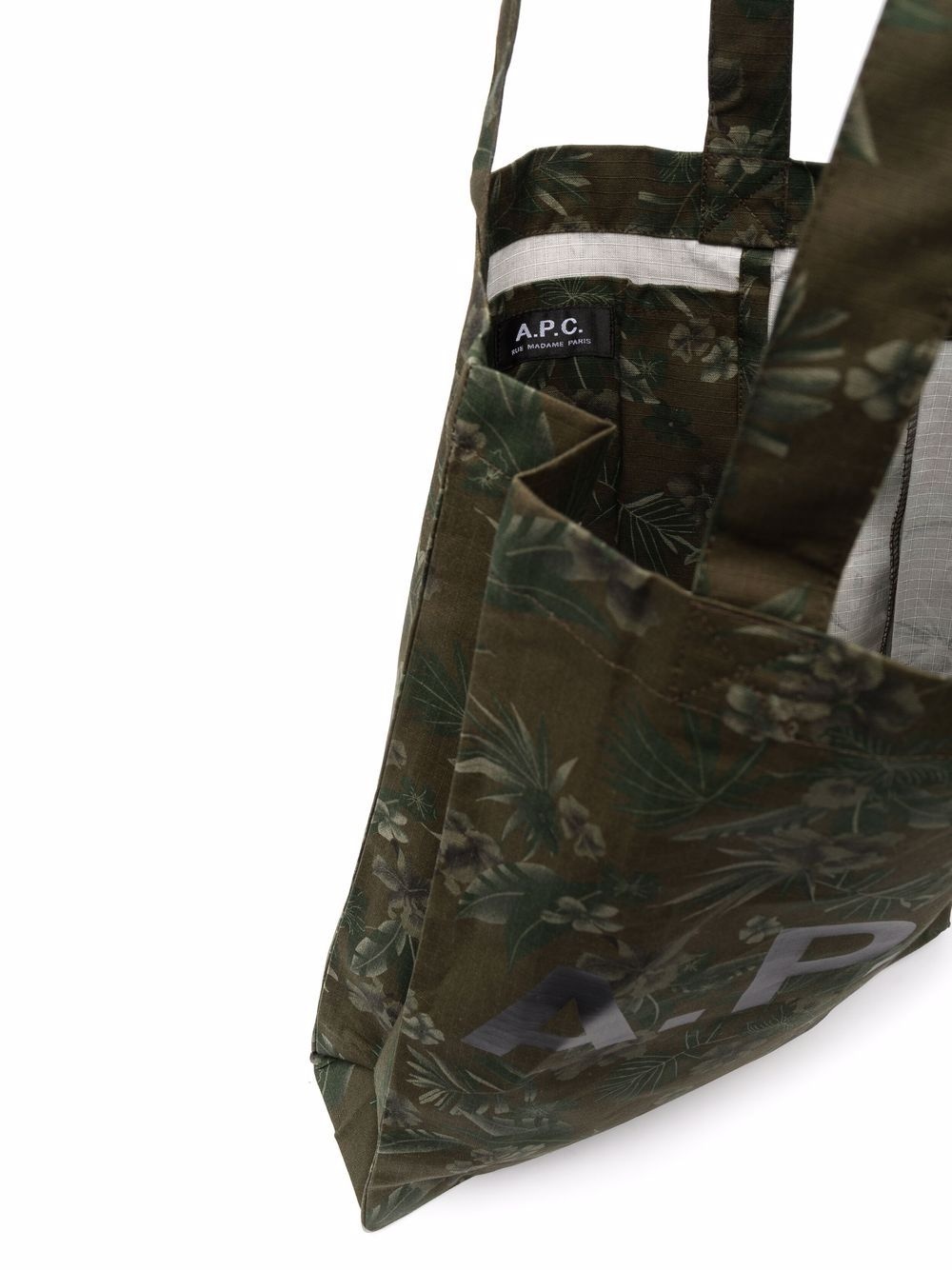 camouflage-print tote bag - 5