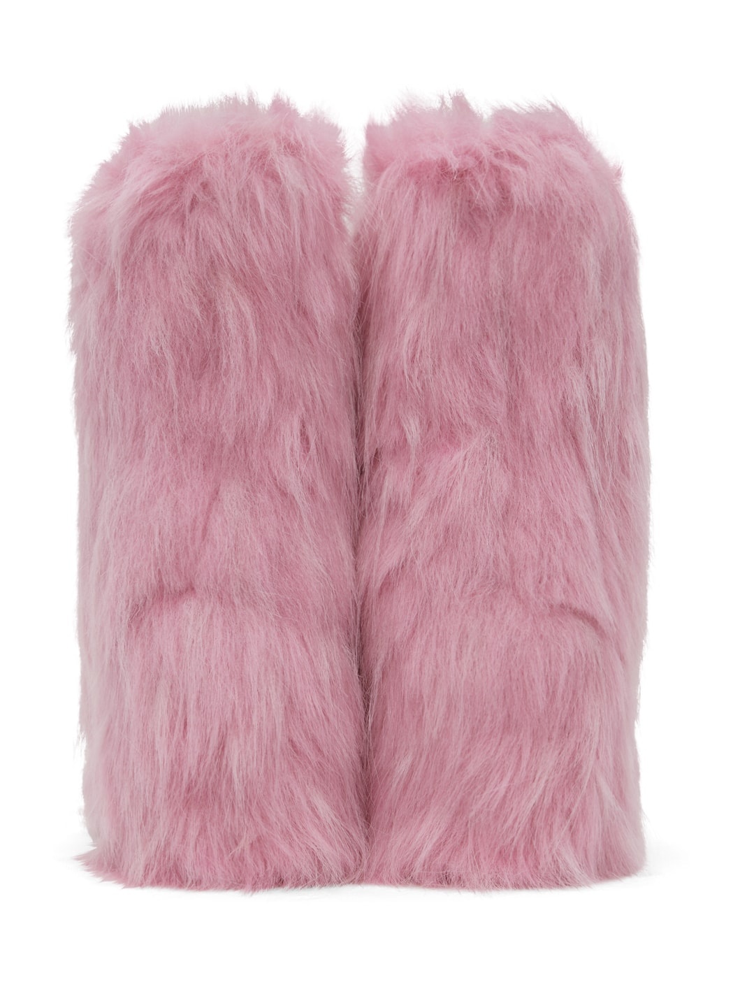 Pink Furry Boots - 2