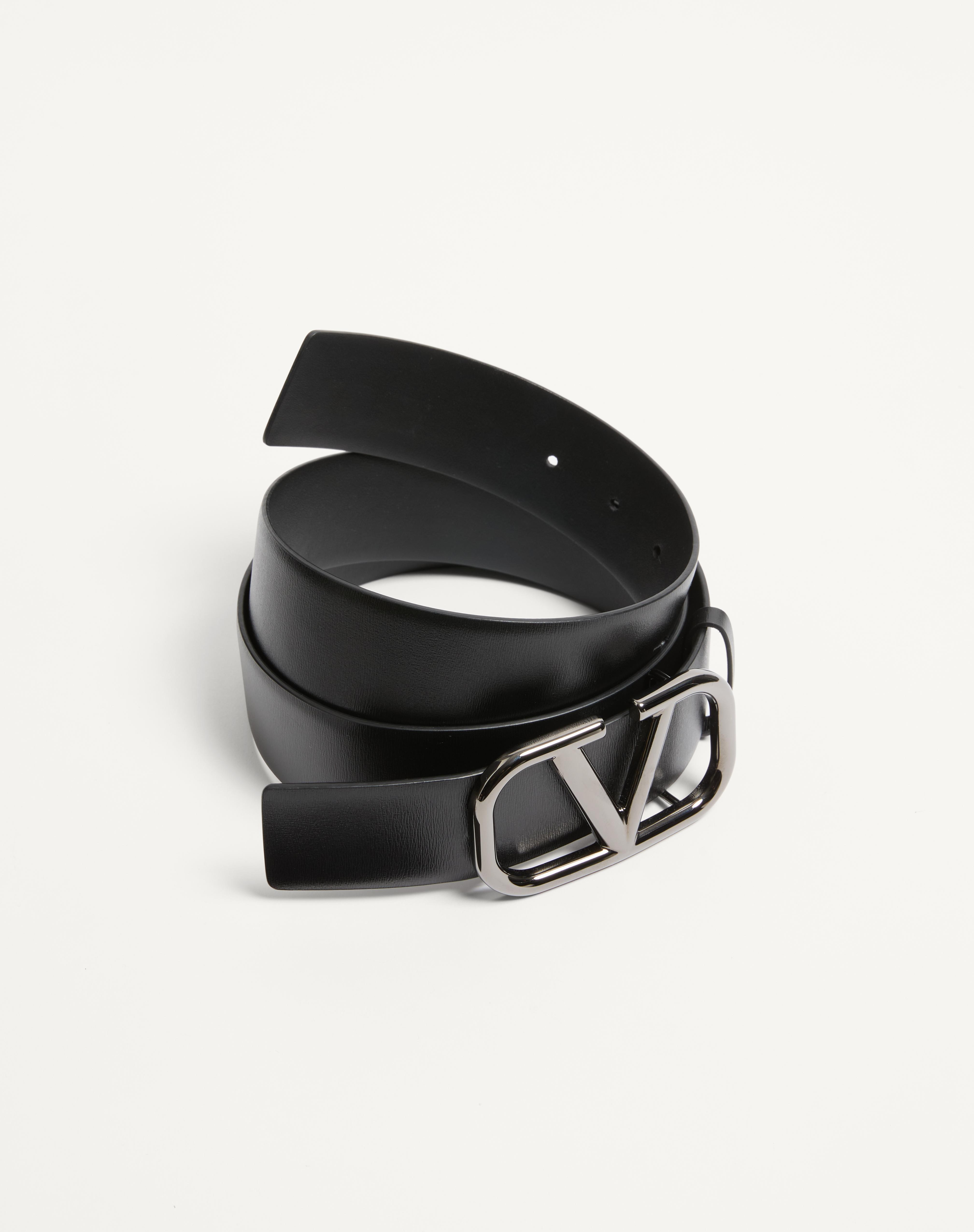 VLOGO SIGNATURE CALFSKIN BELT 40 MM - 3