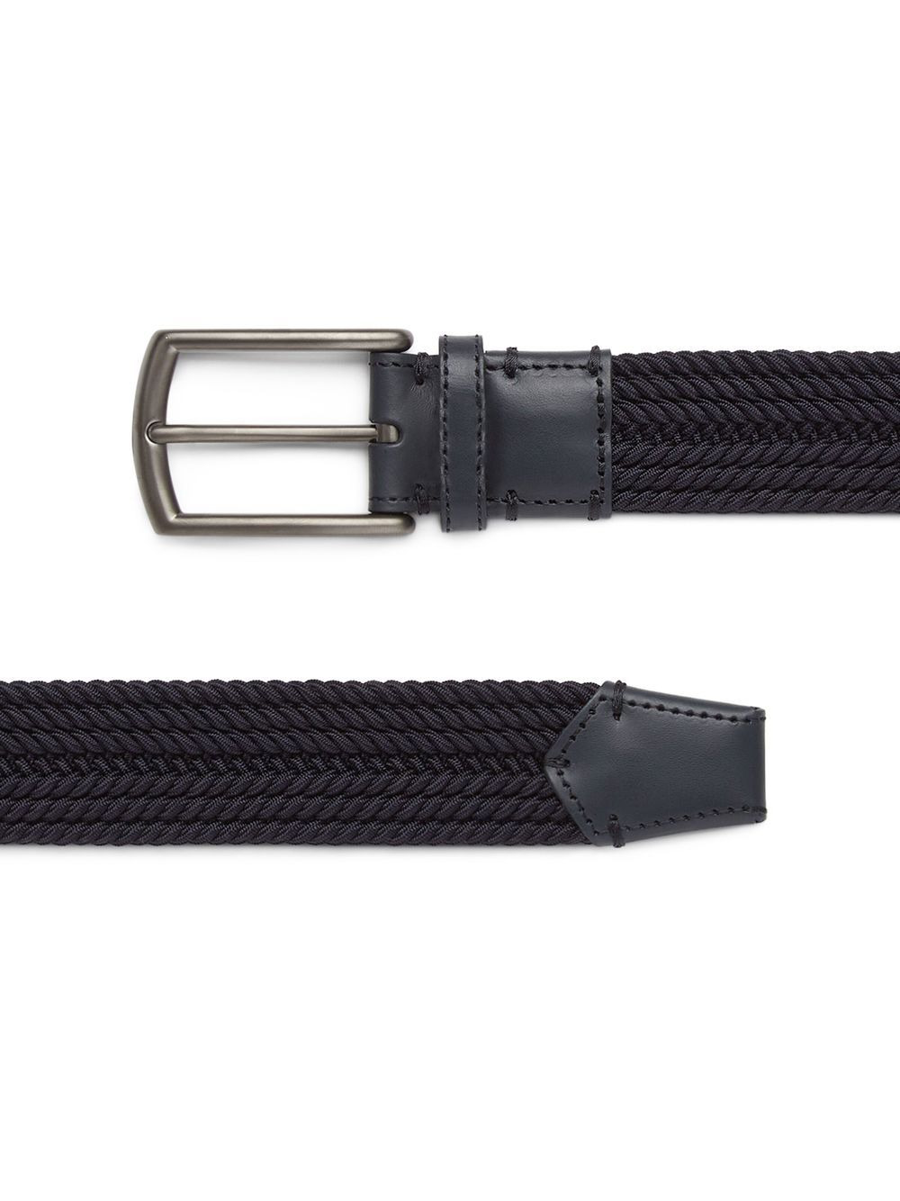 braided canvas belt - 2