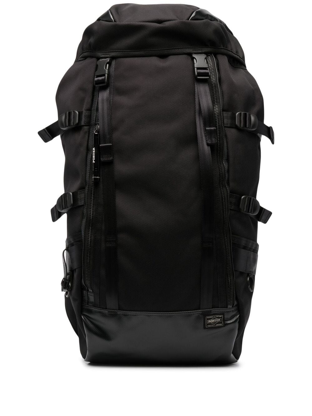 LOGO PATCH BUCKLED BACKPACK - 1