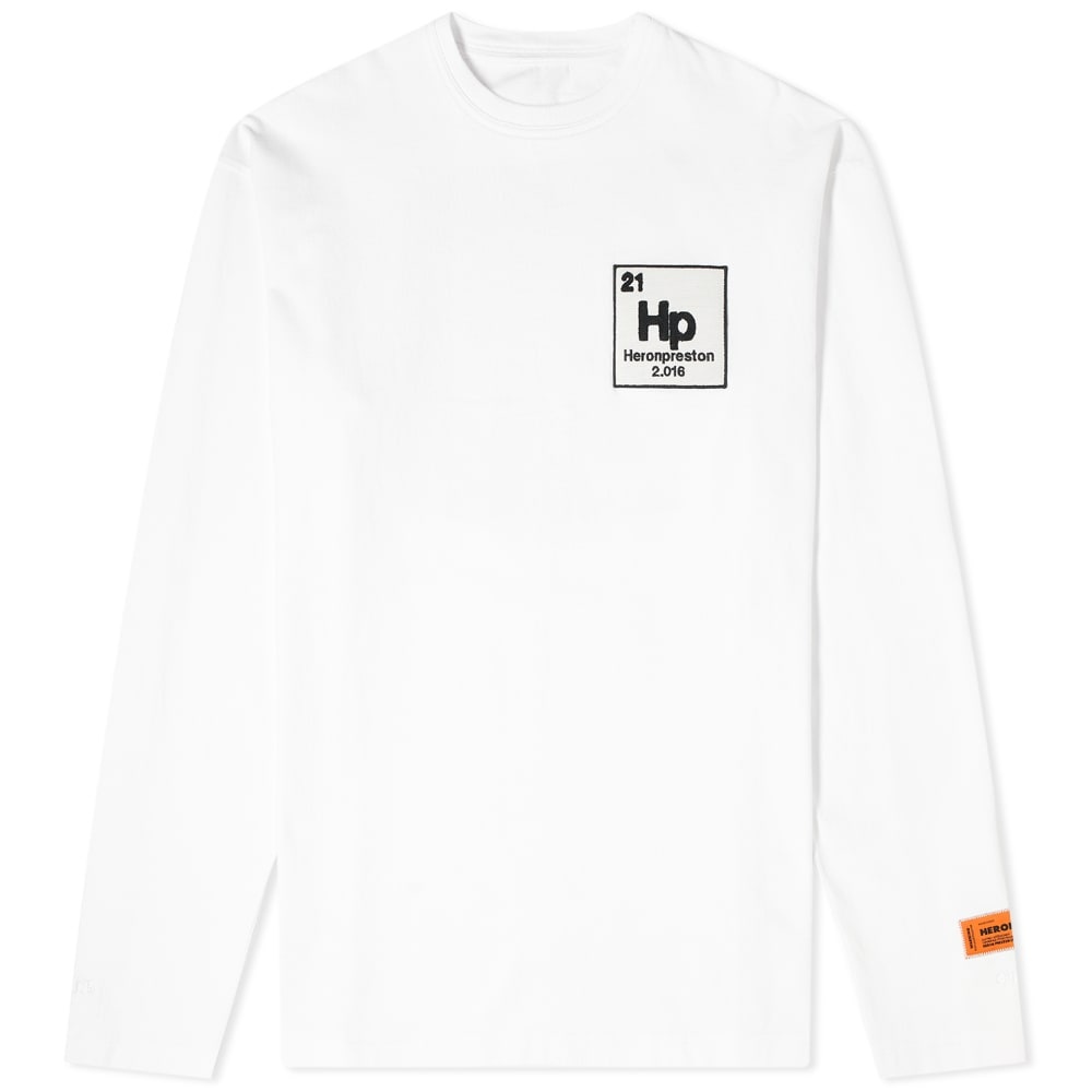 Heron Preston Long Sleeve Oversized Herons Halo Tee - 1