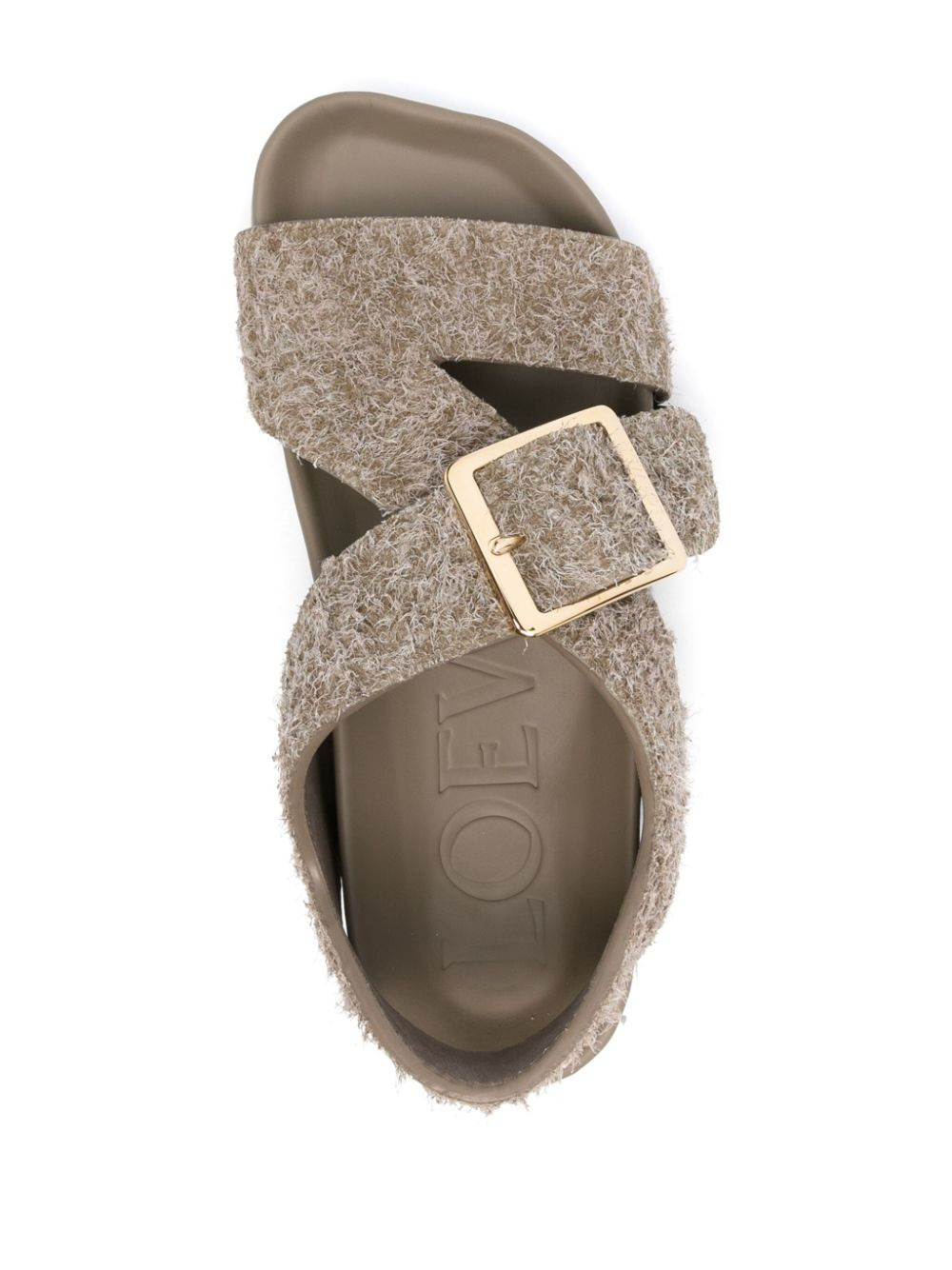 Loewe Women Ease Leather Sandals - 2