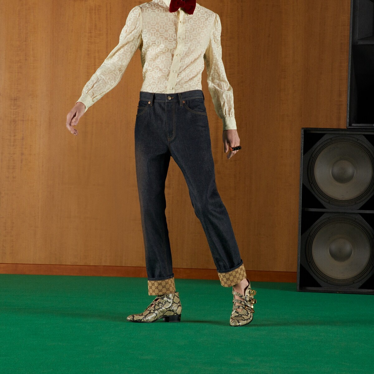 Denim pant with cuffs - 6