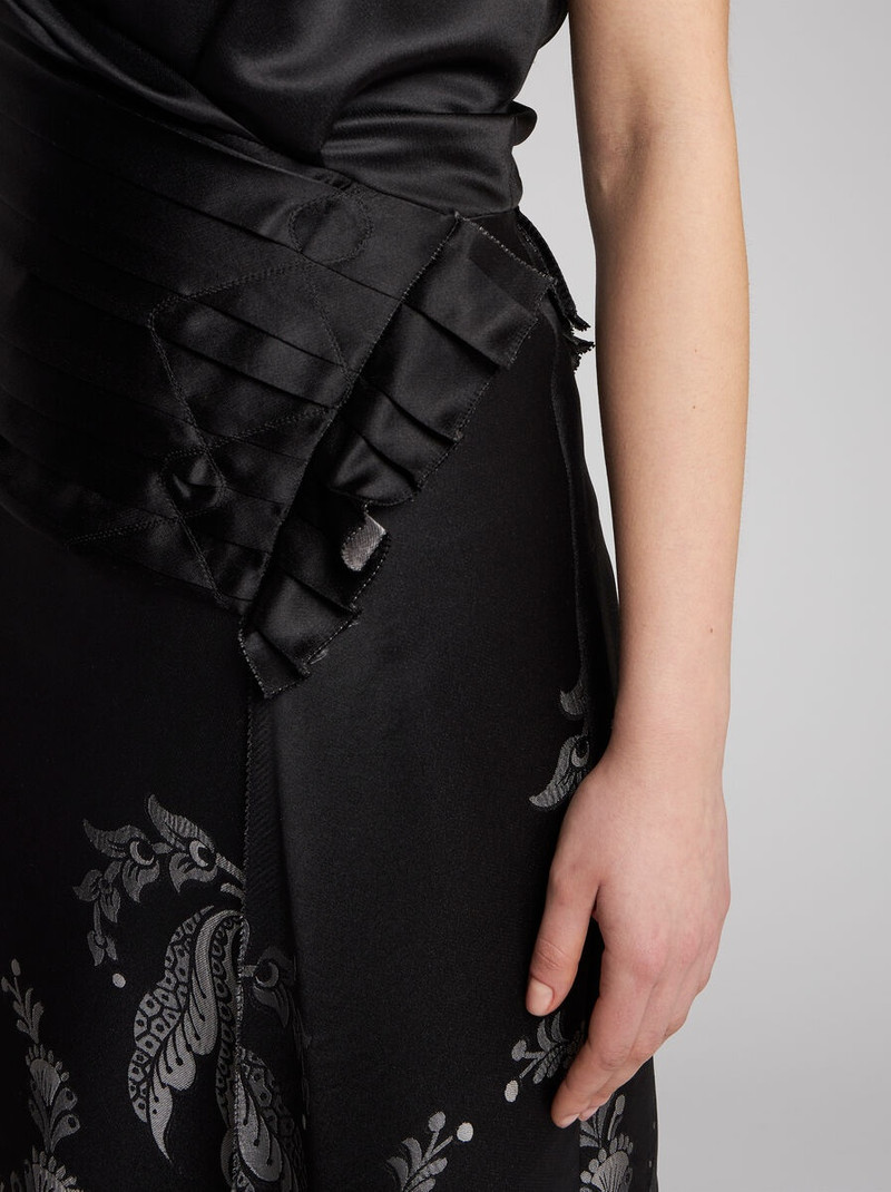 SILK JACQUARD DRESS 2
