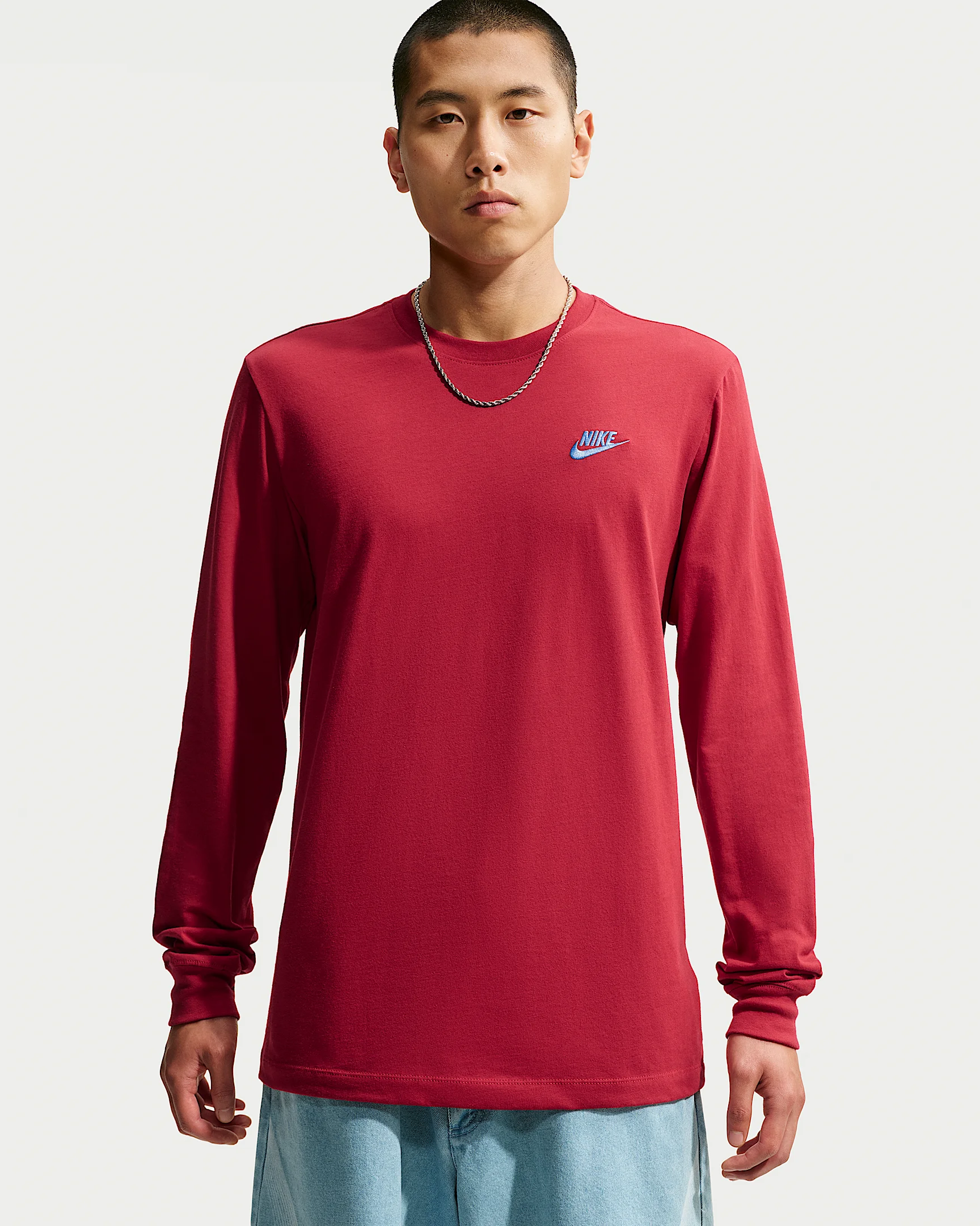 Nike Sportswear Club Men's Long-Sleeve T-Shirt - 1
