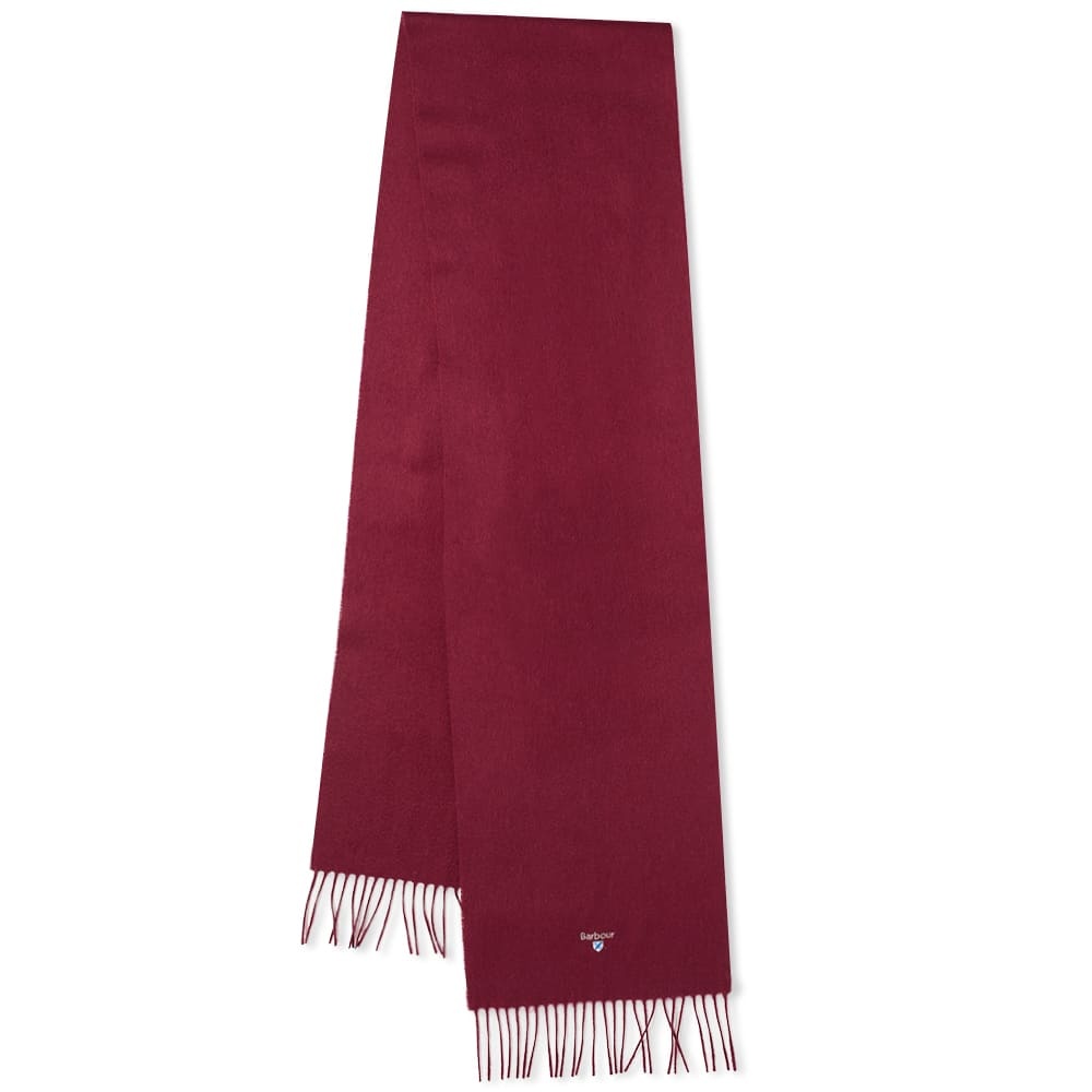 Barbour Plain Lambswool Scarf - 2