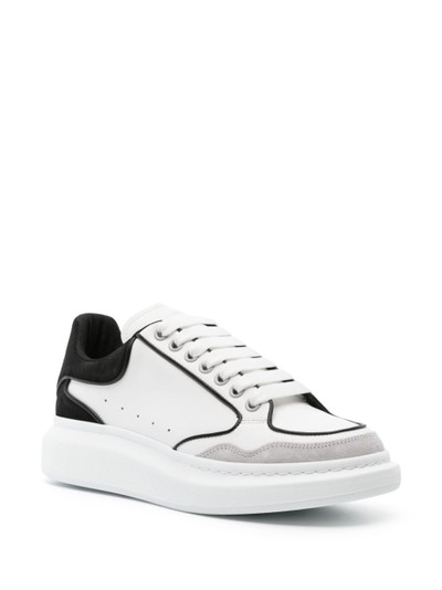 Alexander McQueen Larry panelled leather sneakers outlook