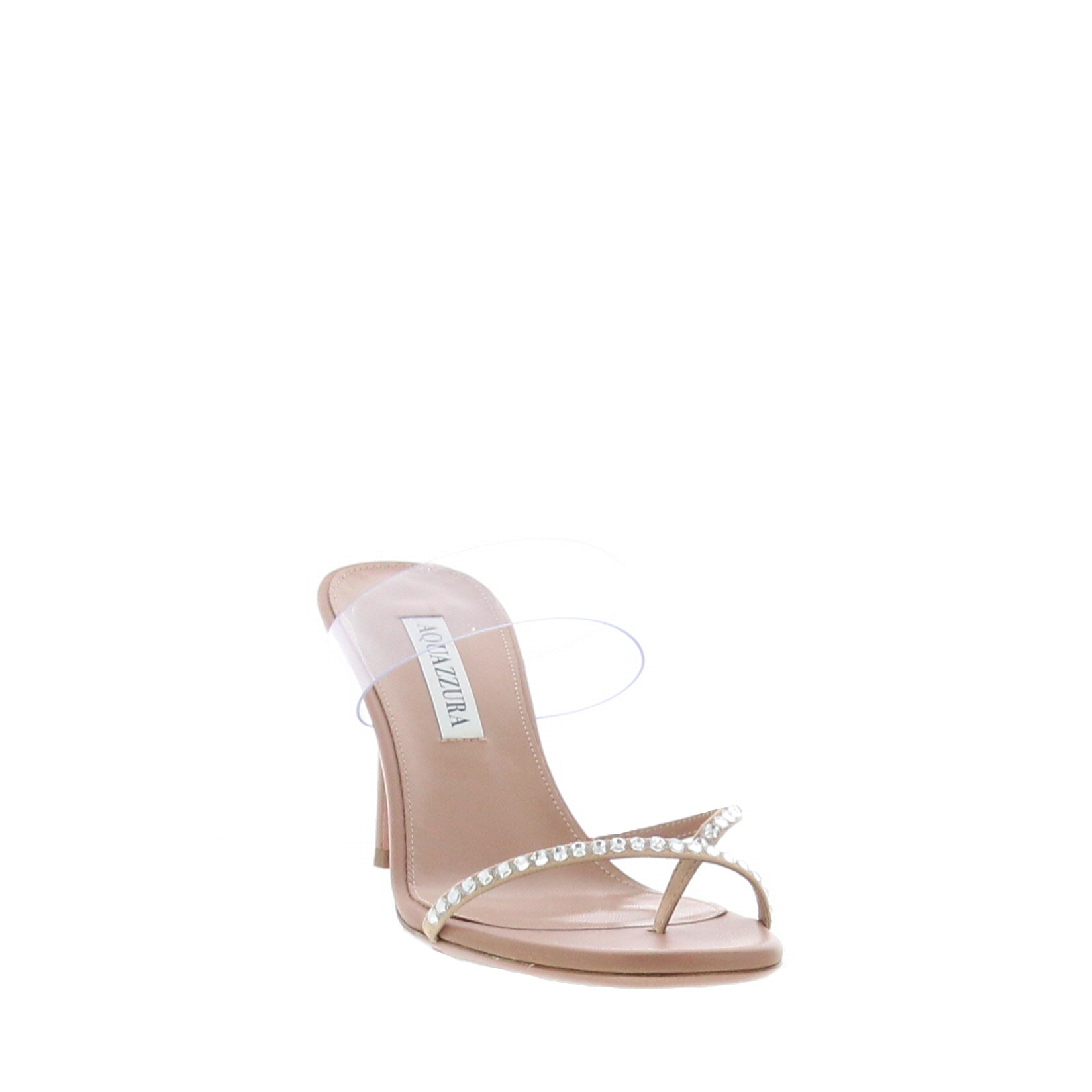 Aquazzura – Movie Mule 75 Powder Pink - 2
