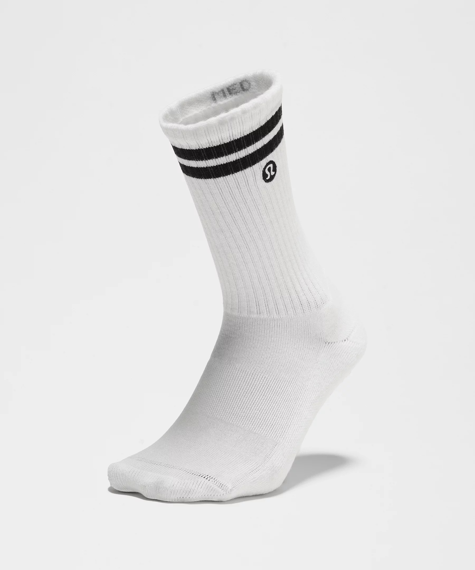 Unisex Daily Essential Crew Socks 3 Pack *Stripe - 3