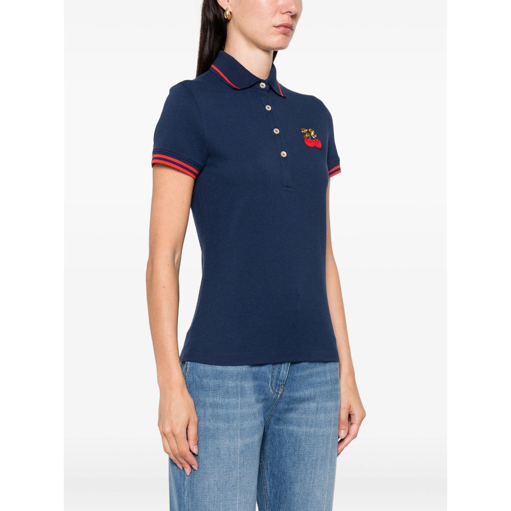 Valentino Blue Tops - Polo Tops Women - 3