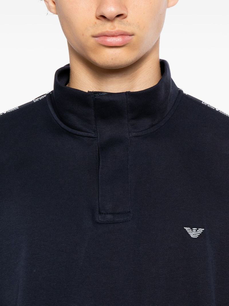logo-embroidered sweatshirt 5