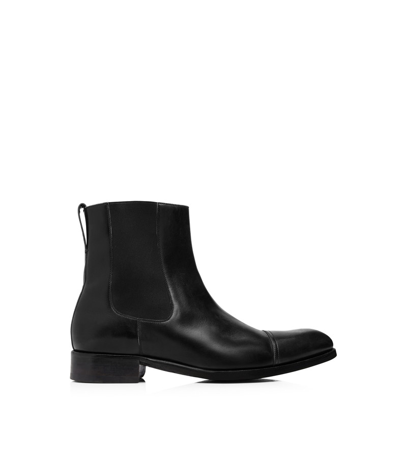 LEATHER ELKAN CHELSEA BOOT - 1