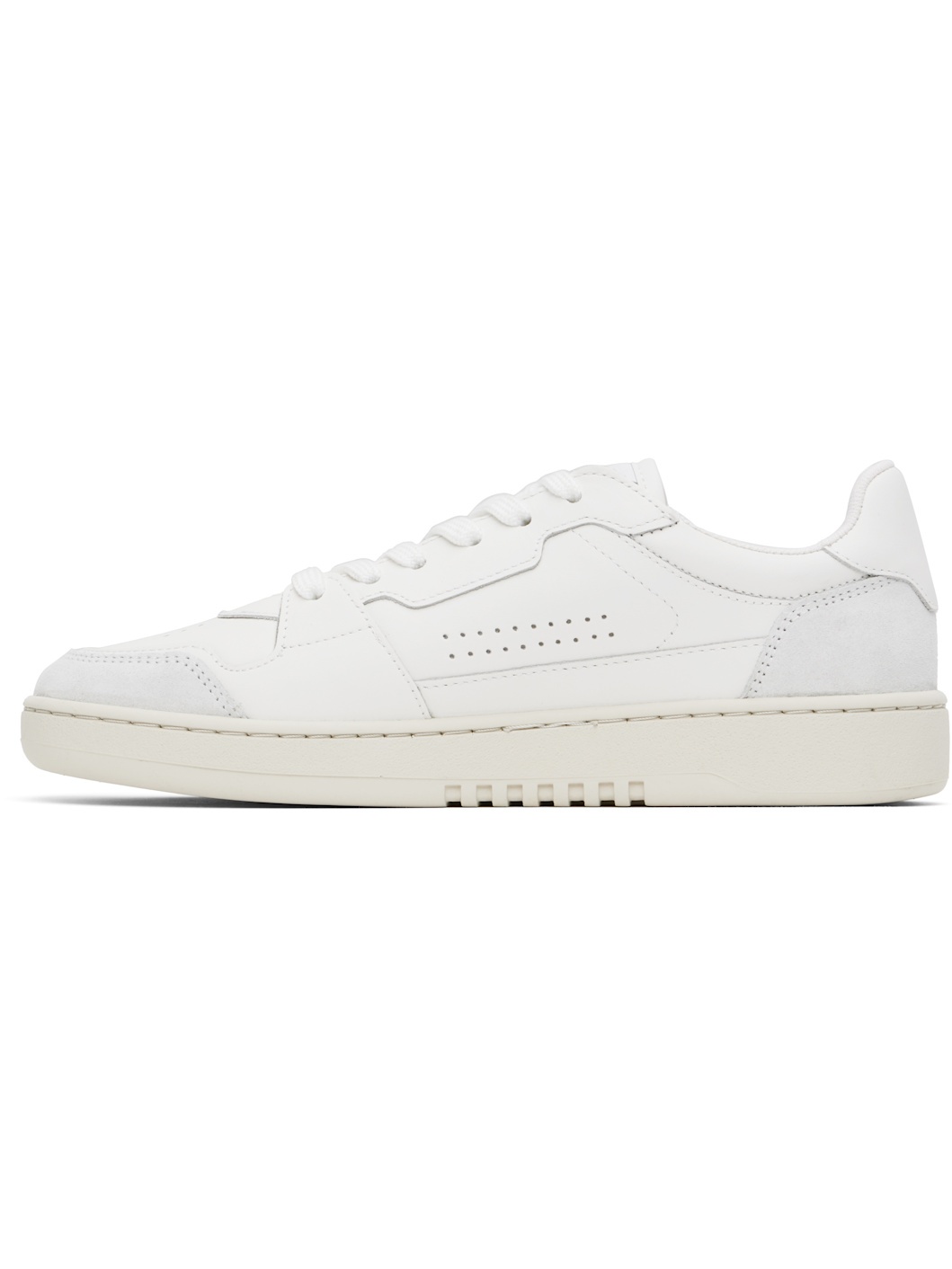 White & Gray Dice Lo Sneakers - 3
