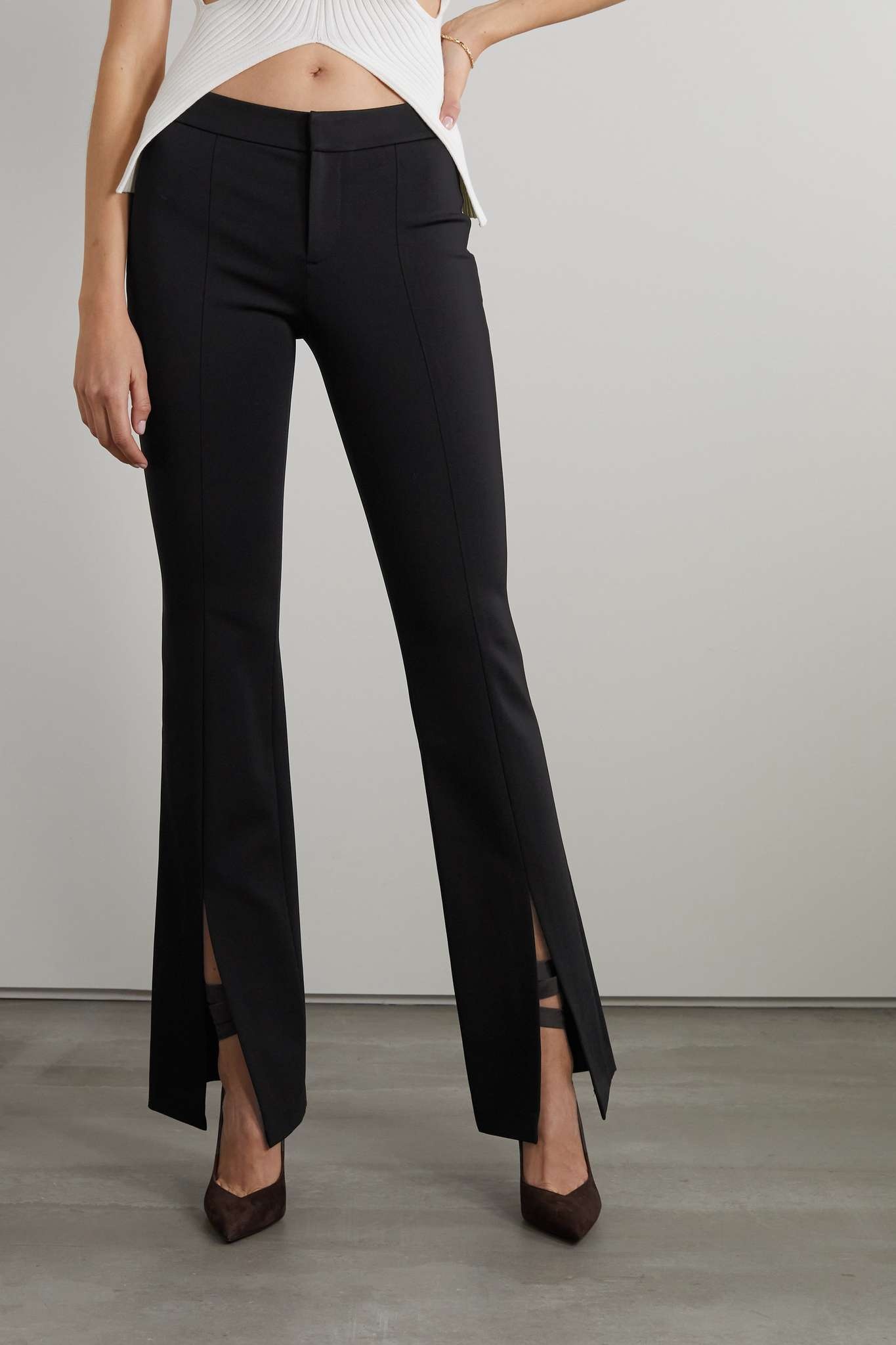 Walker stretch-cady flared pants - 3