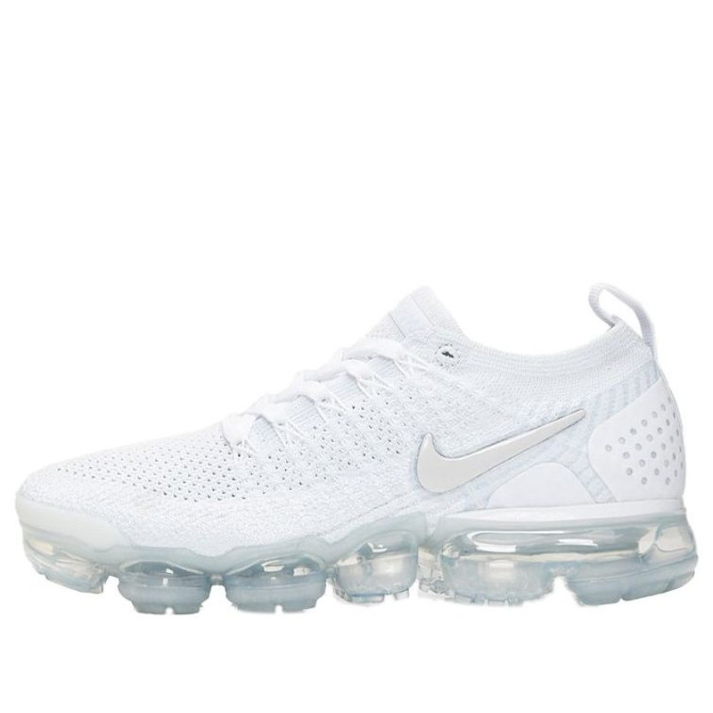(WMNS) Nike Air VaporMax Flyknit 2 'White Vast Grey' 942843-105 - 1
