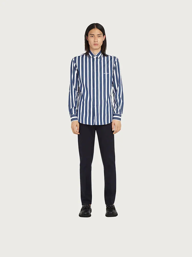 STRIPED SPORTY SHIRT - 3