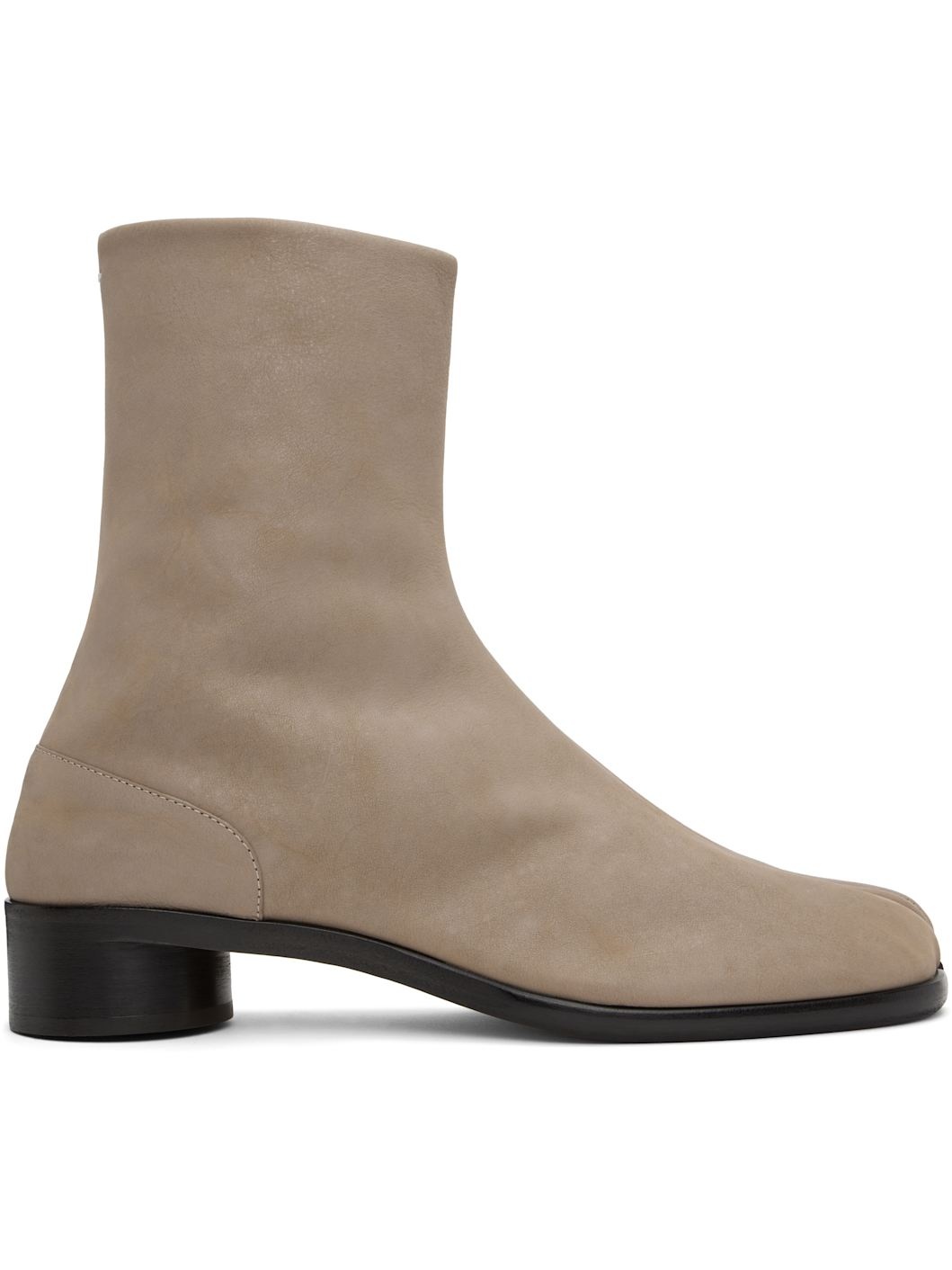 Gray Tabi Ankle Boots - 1