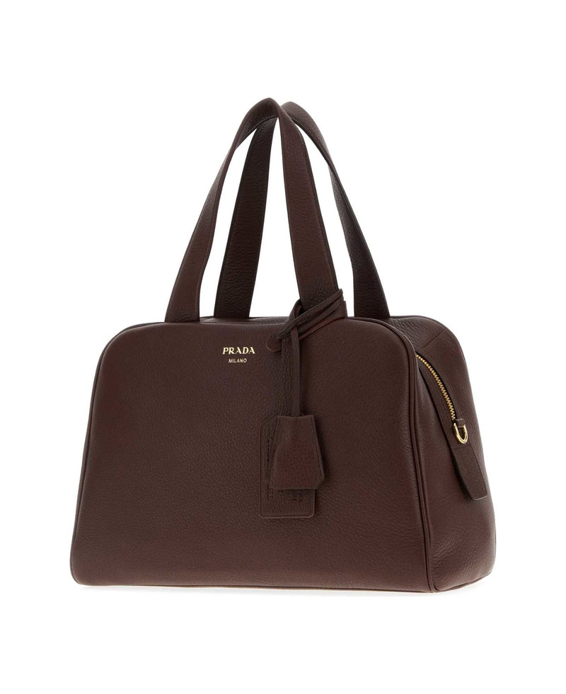 Prada Brown Leather Handbag outlook