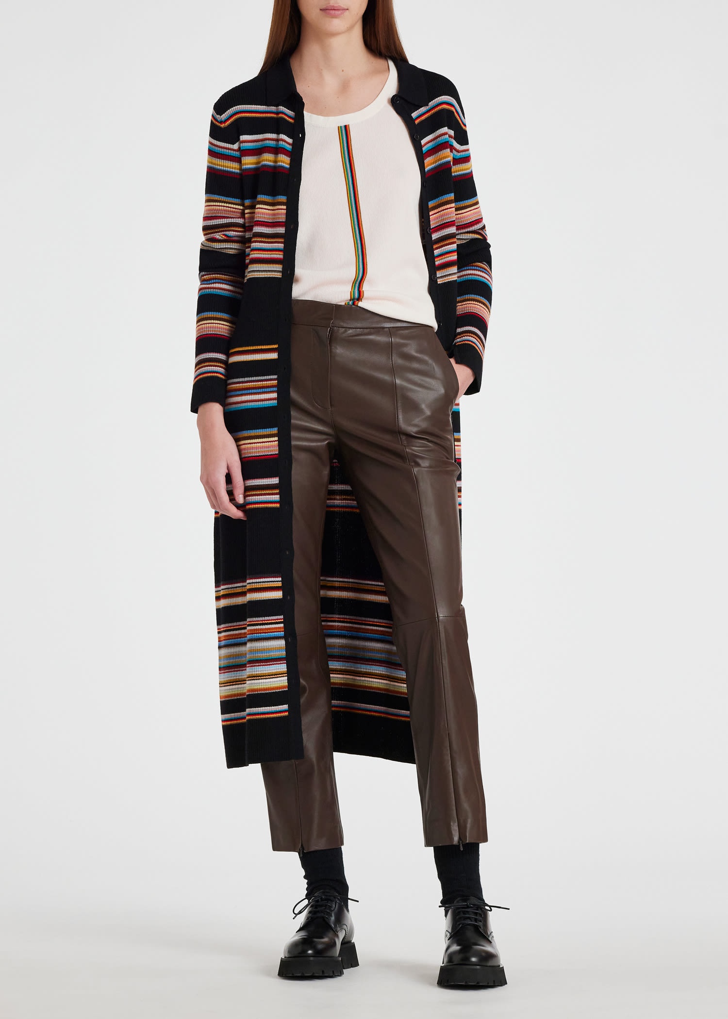 'Signature Stripe' Vest Top - 5